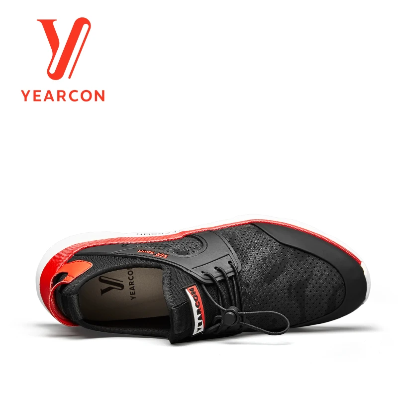 Calçados Sneakers Casual red Vulcanize Dos De Moda 8412ax72323w Para Sapatos Atlético Black Segurança Esporte Yearcon Homens fwgCpq