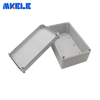 

Waterproof Box IP65 Outdoor Junction Box ABS Electronic Case Enclosures For Electronics Clear Cover Housing DIY Free shipping