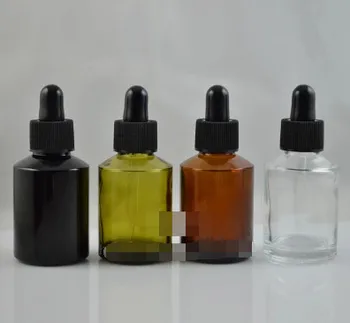 

2017 New 100pcs 60ml Round Glass Bottle vials For Essential Oils serum toner perfum With Pipette Eye Dropper