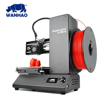 

CHINA WANHAO I3 MINI KID 3D color Printer kit 1.75mm PLA filament Smart DIY home use high speed Personal 3D printer machine