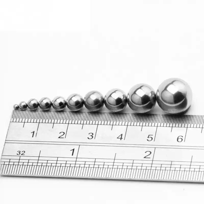 50pcs Bolas de rodamiento de Acero Inoxidable para Airsoft o rodamientos de Bolas Plateado 2 mm, 3 mm, 4 mm, 5 mm, 6 mm NANAD 2mm