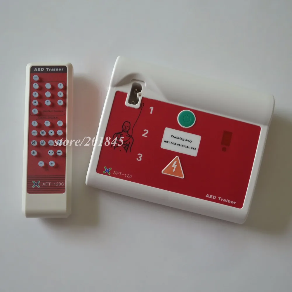 Dispositivo de Primeiros Socorros com Cartão de Linguagem Conjunto Dois Língua Trainer Automatizado Cardiopulmonar Ressuscitação Treinamento Substituível 1 Aed 11 Beleza e saúde