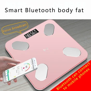 

Electronic Bathroom Scales LED Screen Body Grease Weight Scale Body Composition Analysis Charging Health Scale Smart Home