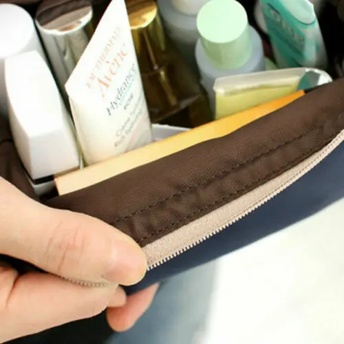 Women Travel Makeup Bag Organizer Case Lady Cosmetic Pouch Clutch Handbag Casual Purse Maleta De Maquiagem