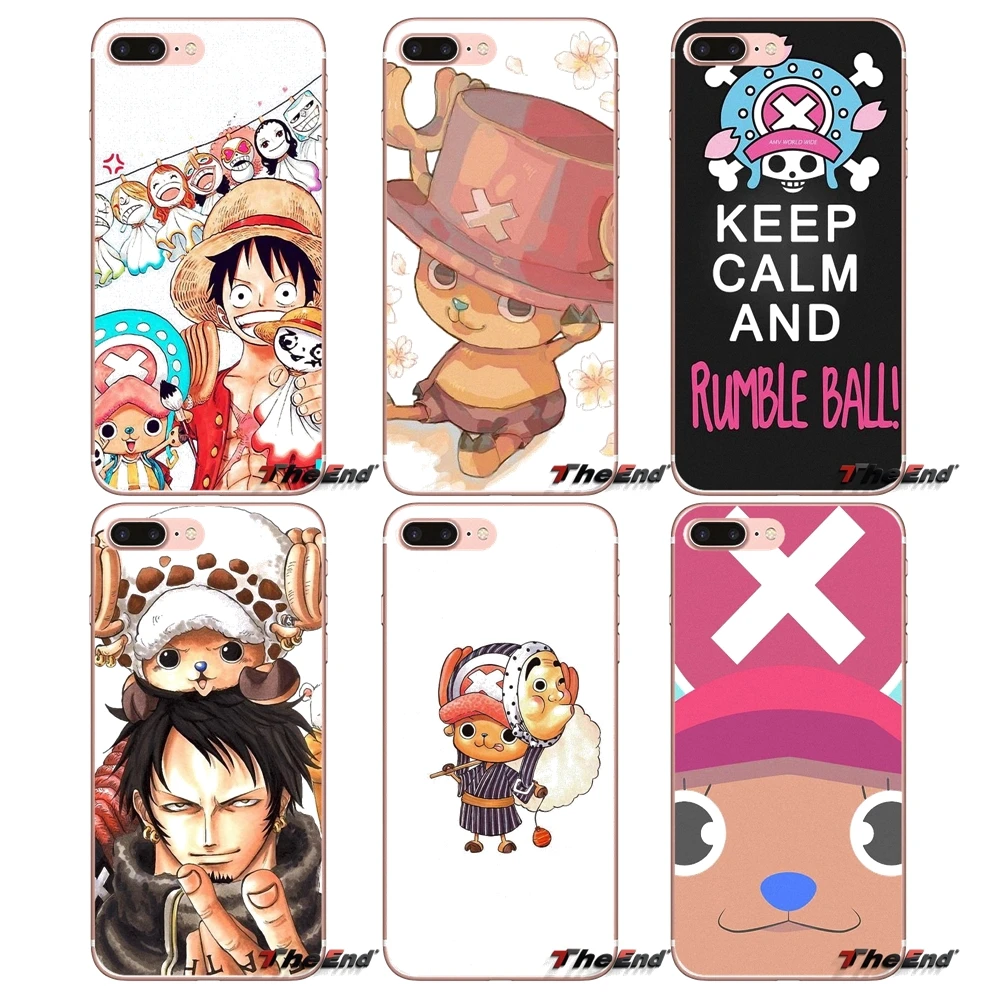 Аниме tony chopper One Piece для iPhone X 4 4S 5 5S 5C SE 6 6S 7 8 Plus Samsung Galaxy J1 J3 J5 J7 A3 A5 2016 2017 TPU Case |