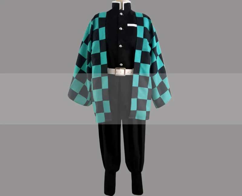 

Customize Kimetsu no Yaiba Tanjiro Kamado Cosplay Costume Outfit