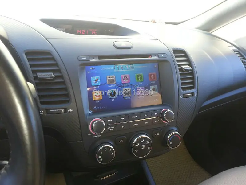 Installation photo of Kia Cerato pro-Forte 2