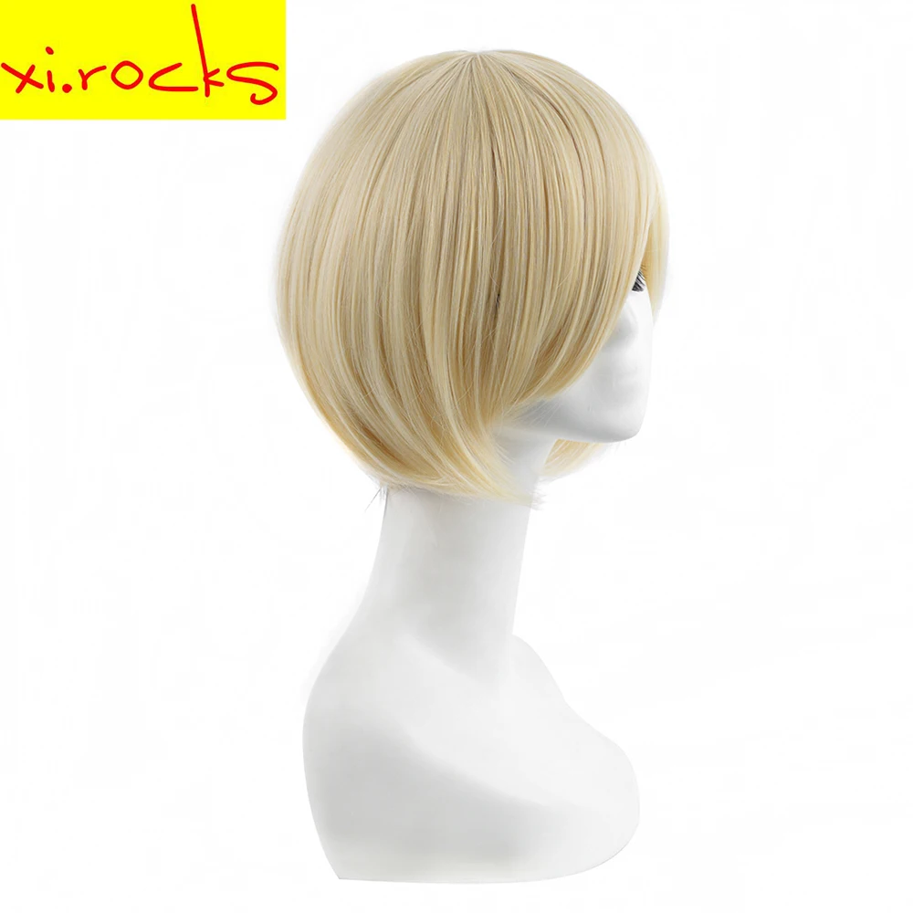 3075 Xi. rocks короткие прямые синтетические вечерние парики для косплея