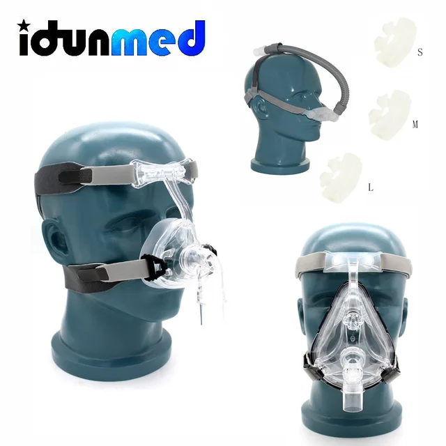 US $44.03  BMC CPAP Mask For Anti Snore Stop Snoring With Adjustable Strap Hose Tubing Portable Breathing Appa