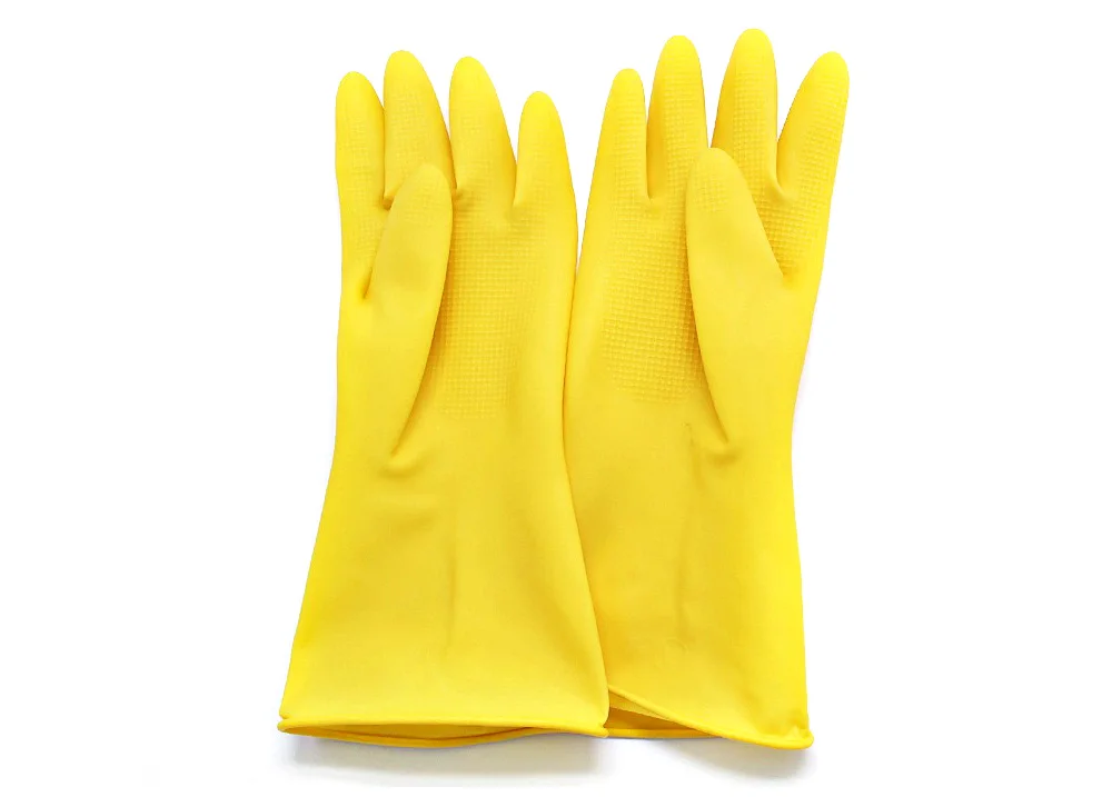 Long Rubber Gloves For Work Washing Cleaning Safety Gloves (4)