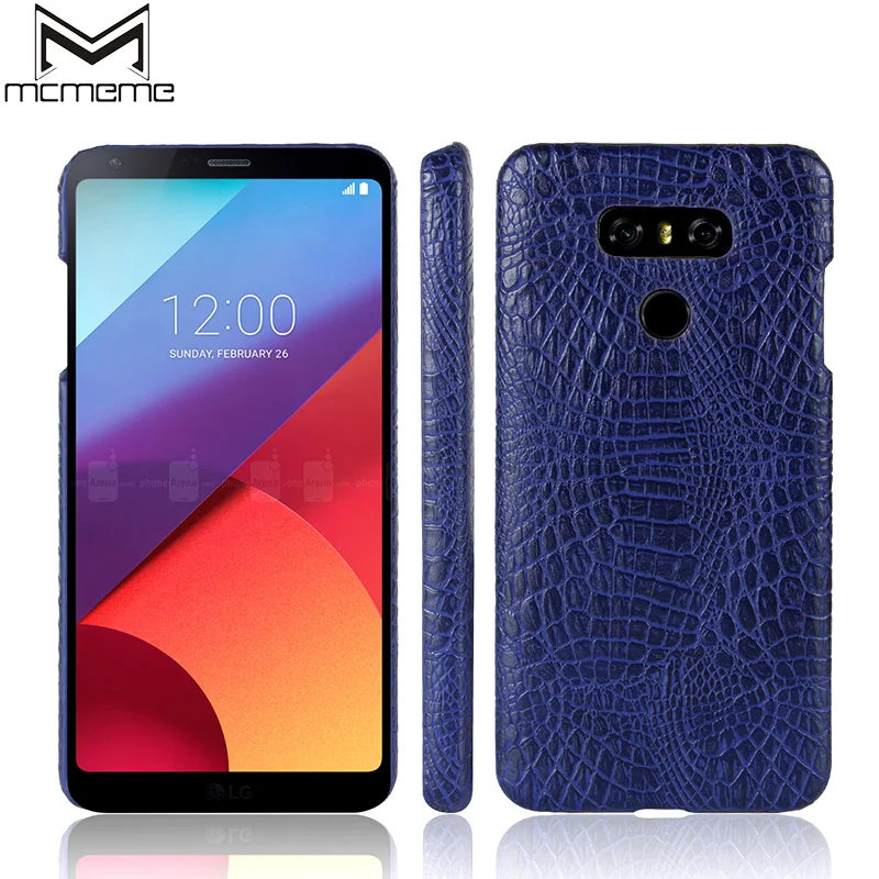 

MCMEME Luxury 3D Crocodile Skin PU Leather Case For LG G6 Case Bag Ultra Thin Slim Hard Back Cover Case For LG G5 lgg5 LGg6 Bag