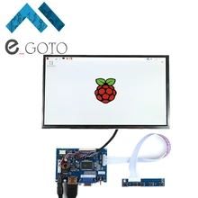 10.1 «дюймов 1280*800 HD ЖК-дисплей Дисплей модуль комплект AV + VGA + HDMI Комплект Мониторы для Raspberry PI 3/2 Модель B и Raspberry Pi B +
