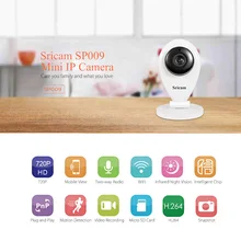 Sricam SP009 HD 720P Wireless IP Camera CCTV Wifi Video Surveillance Camera Home Security P2P Baby Monitor Indoor Camera