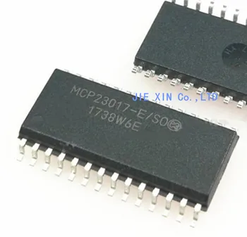 

100PCS MCP23017-E/SO MCP23017-E SO MCP23017 SOP28 16-Bit I/O Expander with Serial Interface