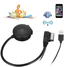 Lonleap СМИ в ami MDI для Bluetooth аудио AUX и USB Женский Кабель для автомобиля vw audi A4 A6 Q5 Q7 до 2009