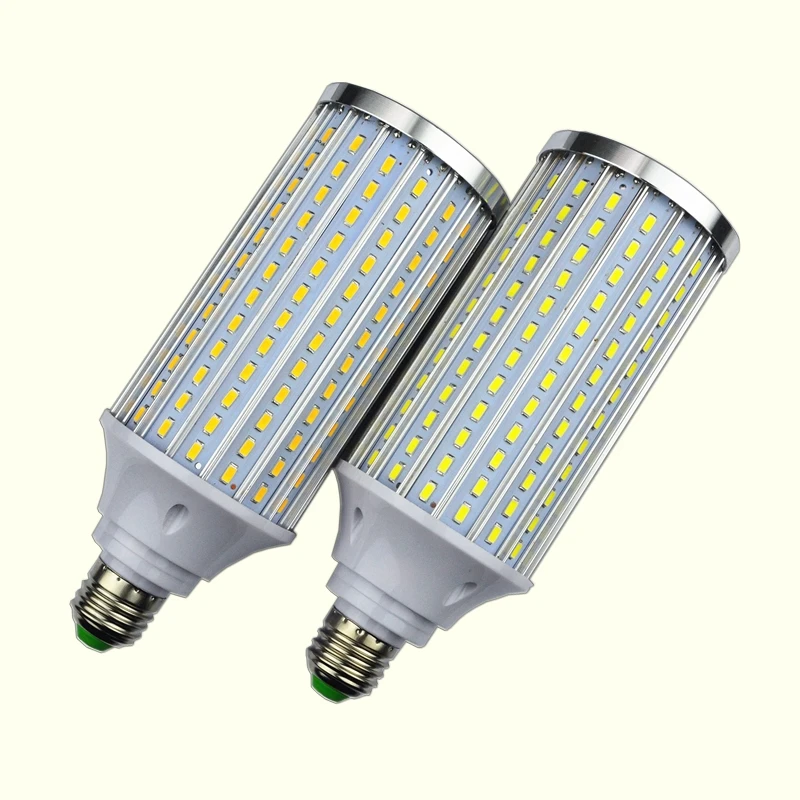 Супер яркий светодиодный кукурузный светильник E27 E14 B22 E40 SMD 5630 85-265V 42 60 72 Вт/90 108 140 160 210 светодиодный s светодиодный лампы 360 градусов светильник ing лампа