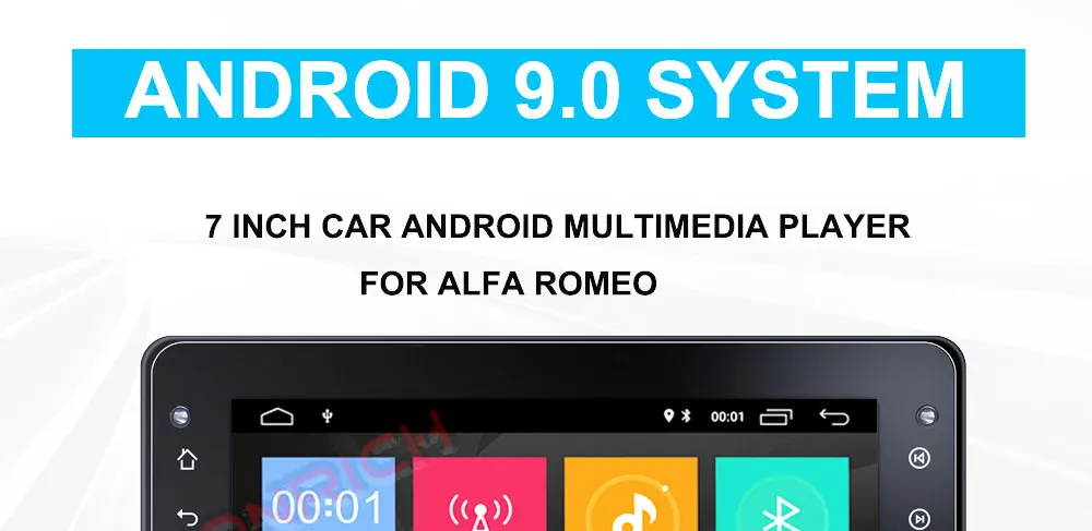 Cheap AutoRadio 2 Din Android Car Stereo Multimedia Player For Alfa Romeo Spider Brera 159 Sportwagon 2006 GPS Radio Navigation DSP 6