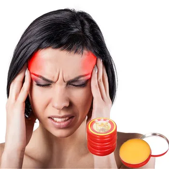 

Tiger refreshing Ointment Oil for cold dizziness essential oil Vietnam 3g tiger balm for Headache Toothache Stomachache baume