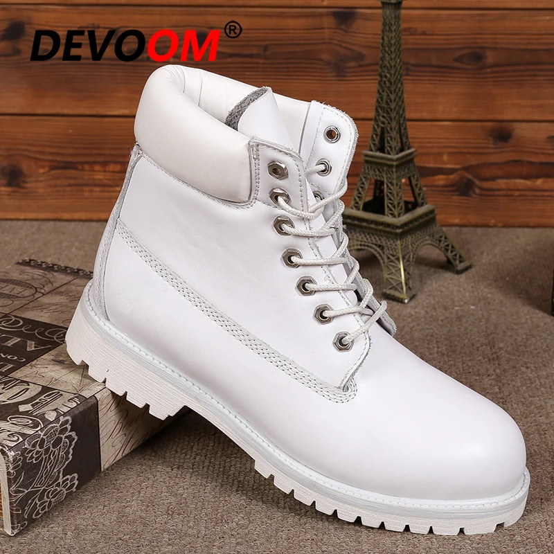 

White Boots Sneakers Women Fashion Dr Martens Women Genuine Dr Martens Platform Snow Boots Womens Winter Shoes 2018 Big Size