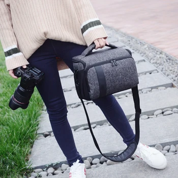 

Waterproof Camera Case Shoulder Bag For PENTAX K5 K5IIs KR K30 K50 K-50 K-3 K3II KX K1 KX K7 K70 K5II K-S2 Photo Bag Lens Case