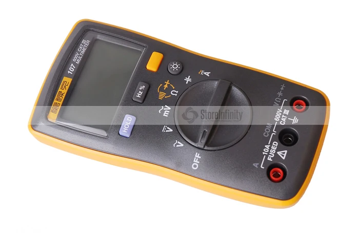 Портативный цифровой мультиметр Fluke 107 AC/DC с Магнитная подвеска