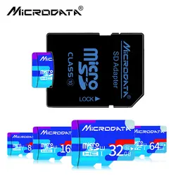 Micro SD карта, класс 10, 8 ГБ, 16 ГБ, 32 ГБ, 16 ГБ, 64 ГБ, 128 ГБ