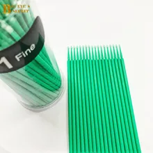 Тайные одноразовые ватные палочки большого глаза для наращивания ресниц микро индивидуальные Аппликаторы домашние тушь для ресниц щетка хлопок мягк тампон