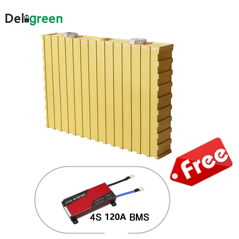 Аккумуляторная батарея 12V LifeYPO4 4 шт 3 2 v Winston 200Ah с бесплатным 4S120A BMS для LifePO4
