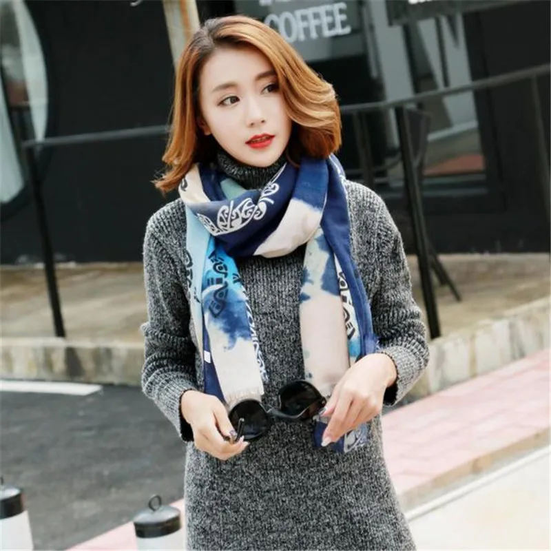  Hot Autumn Winter Women National Beach Sarong Wrap Shawl Style handkerchief women's scarves hijab s