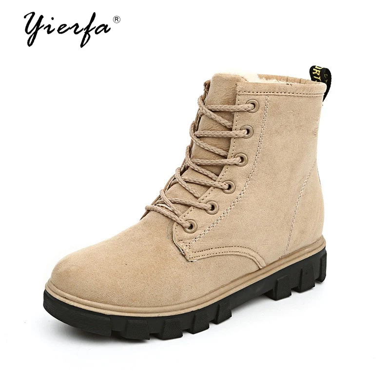 

Lace up Rivets Motorcycle Boots Martin Boots Female Casual Shoes Woman Flat Fashion Platform Round Toe Solid Comfortable
