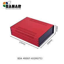 Электронный корпус изделия Железный корпус diy Железный проект чехол инструмент чехол 220*80*275 мм для источника питания распределительная коробка