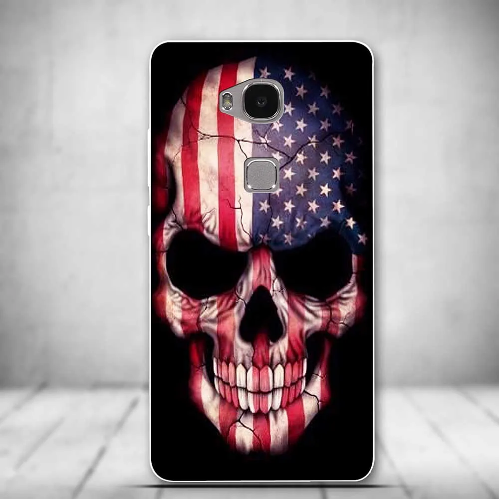Чехол из ТПУ для Huawei Honor 5X мягкие силиконовые чехлы GR5 чехол телефона разноцветные