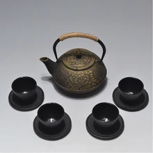 RUIDA Japanese Cast Iron Teacups Set Tea Cup Cups Drinkware 100ml Chinese Handmade Kung Fu Coffee Tools Health Care SD021 die cast oil cup stand for watch repair w 5 cups