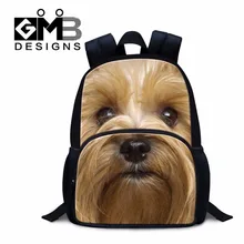 Dispalang От 3 до 8 лет маленьких детей чувствовал себя рюкзак Мопс печати школьная сумка мини рюкзак для детей легкий рюкзак мешок
