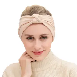 2018 Женская плотная тюрбан банданы для мужчин твист эластичные Стрейчевые заколки мода повязка на голову для йоги Spa повязка девочек