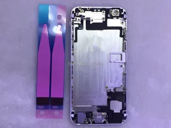 

For iPhone 6 4.7 inch Full Back Housing with Parts Complete Back Cover Assembly with Repair Parts for iPhone 6 Free Shipping