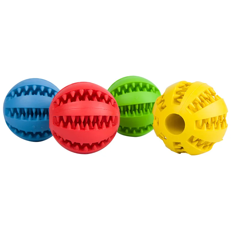 Rubber Balls Dog Toys Puppy Cotton Chewing Ball Dog Toys Ball Pet Tooth