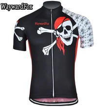 Новая летняя велосипедная Джерси, мужские велосипедные туры, черная велосипедная одежда, пиратский флаг, велосипедная одежда, быстросохнущая