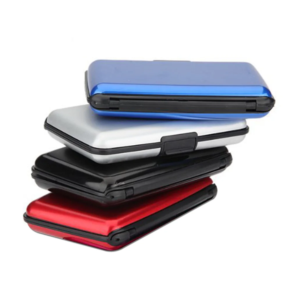 

New arrival High-Grade stainless steel men credit card holder women metal bank card case card box