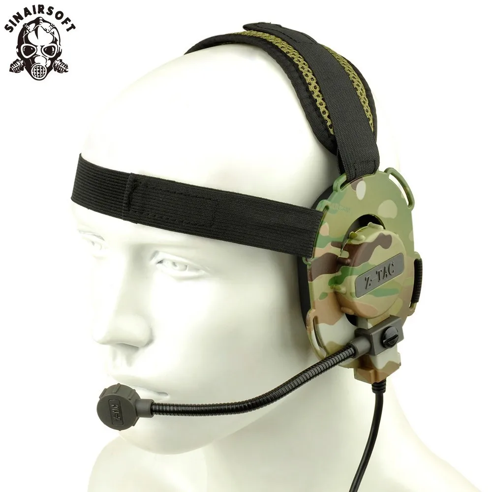

SINAIRSOFT Z-tactical Adjustable Harness Military Airsoft Hunting Sniper Bowman Evo III Airsoft Paintball Tactical Headset Z 029