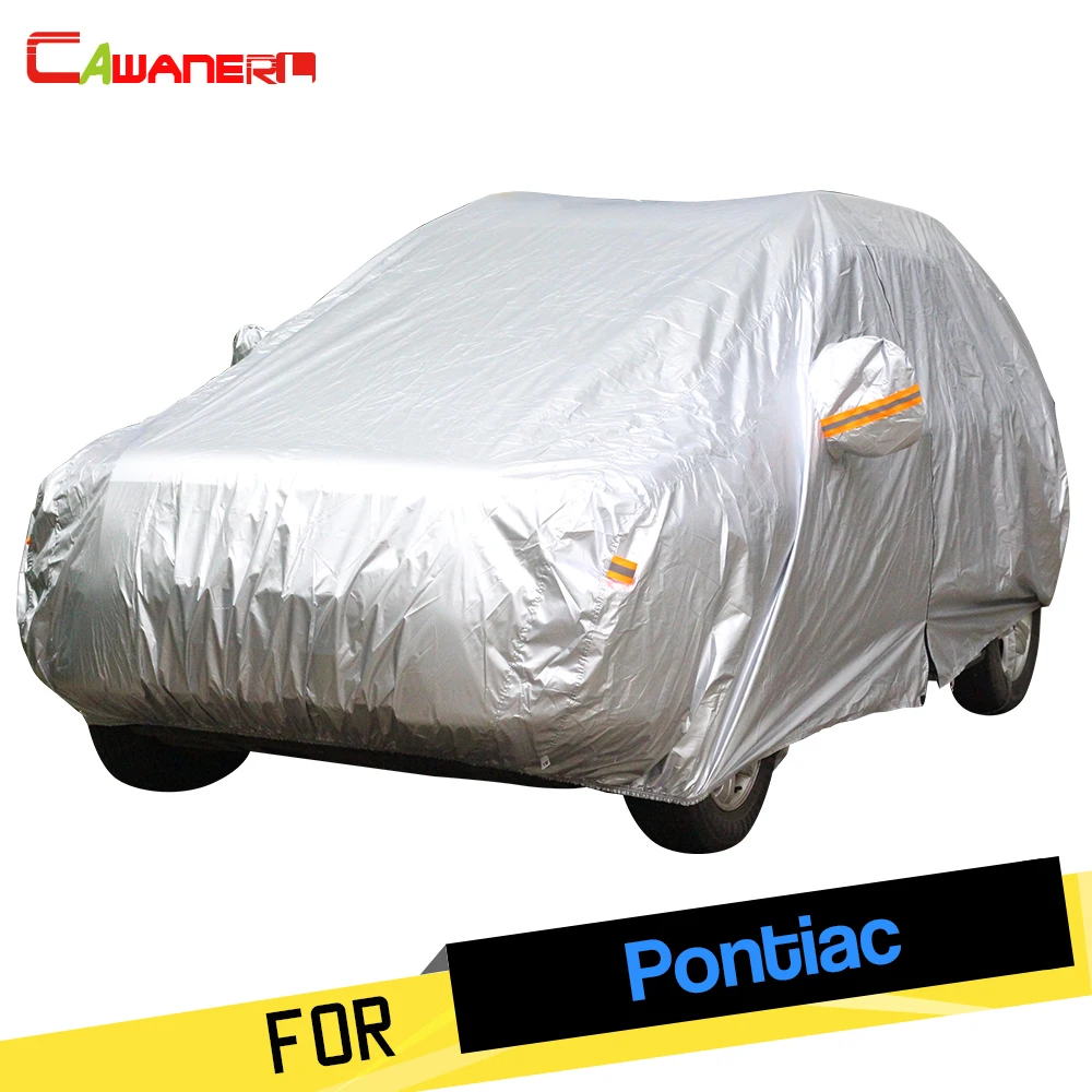 Cawanerl Full Car Cover Sun Snow Rain Protector Anti UV Cover For Pontiac Montana Torrent Vibe Bonneville Grand Prix Sunfire