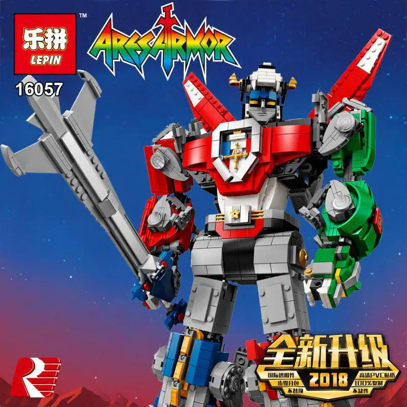 

LEPIN 16057 Movie material serie The Voltron King LegoINGly 21311 educationBuilding Blocks Set Bricks Children as DIY Christmas