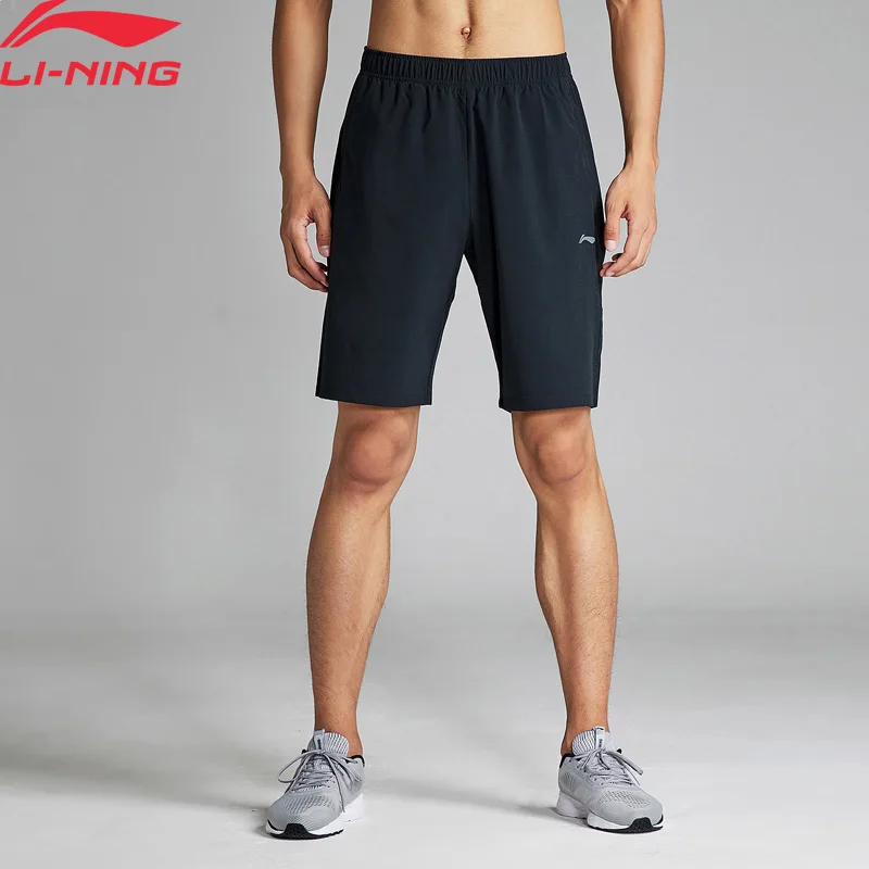 

Li-Ning Men Training Series Shorts 86% Polyester 14% Spandex Regular Fit LiNing Breathable Comfort Sports Shorts AKSN235 MKD1578