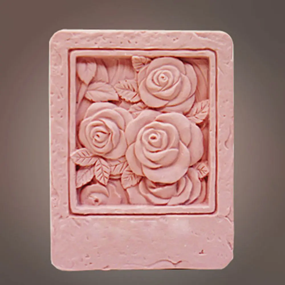 

Grainrain Soap Molds Silicone Craft Candle Soap Making Mould DIY Handmade Mold Flower
