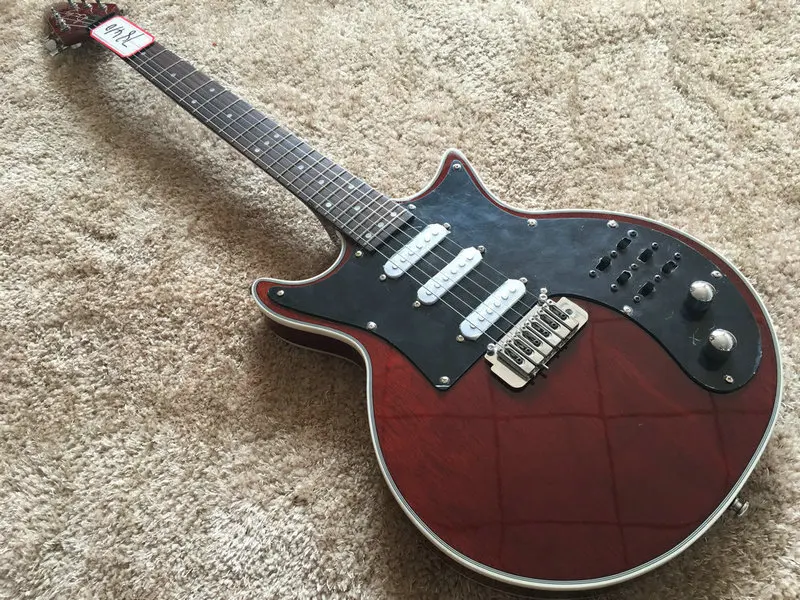 custom guitar Wine red color Brian may guitar sss pickup