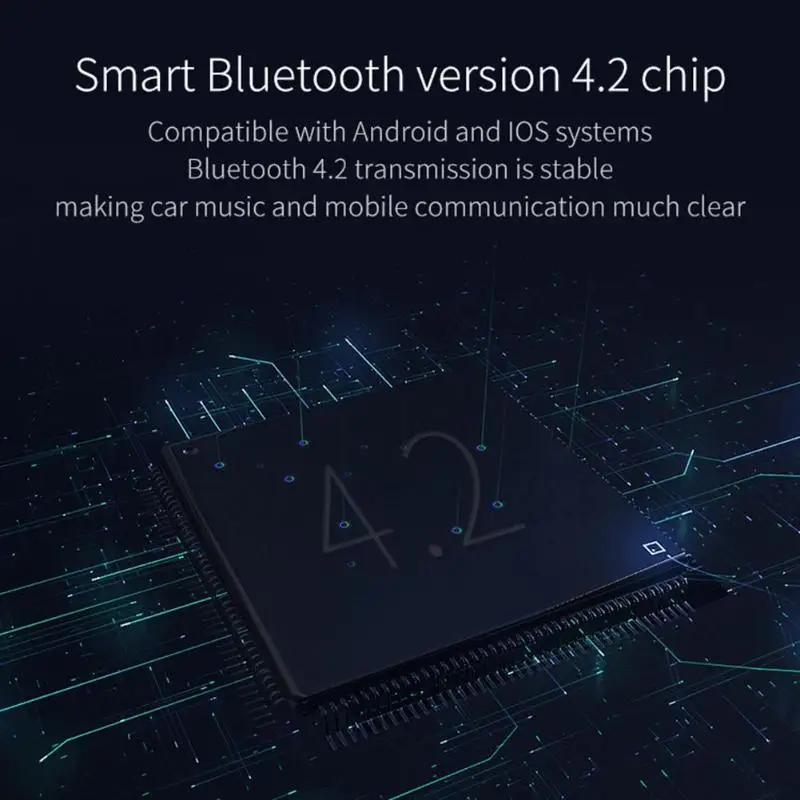 Автомобильный Bluetooth 4,2 fm-передатчик громкой связи Bluetooth гарнитура для Авто Аудио MP3 плеер светодиодный Дисплей Dual USB QC3.0 USB Зарядное устройство TF карты с DSP A2DP