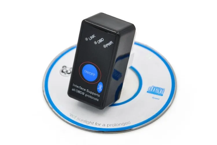 V2.1 Супер Мини ELM327 Bluetooth OBD2 код читателя выключатель питания ELM 327 OBDII автомобильный диагностический интерфейс ELM-327 на Android Крутящий момент