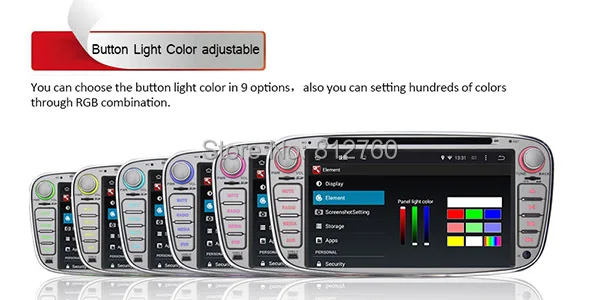 Top Quad 4 Core Android 5.1.1 Car DVD GPS For Ford Mondeo Focus 2 S-max 2008 2009 2010 2011 with Radio Navigation Bluetooth+camera 5