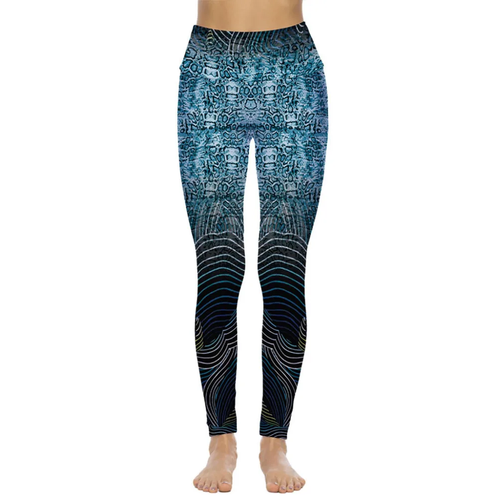 women push up yoga pants retro folk custom print sports gym yoga