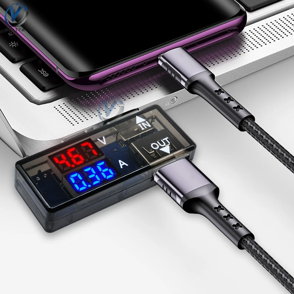 USB измеритель напряжения зарядное устройство рабочее время мощность